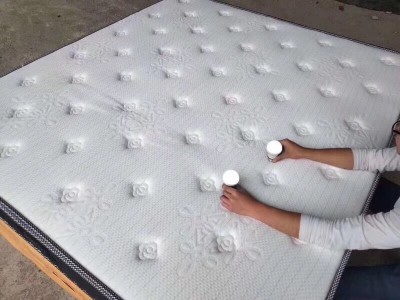 针织提花床垫面料 靠枕面料 涤纶面