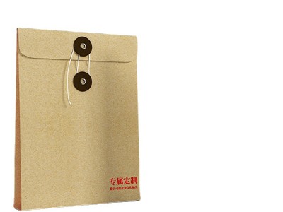 现货牛皮纸档案袋文件袋 加厚a4资料