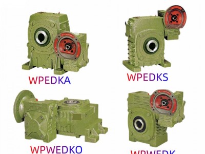 双级蜗轮蜗杆减速机立式WPWE涡轮减