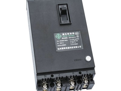 电子式漏电保护器DZ15L-100/4901三