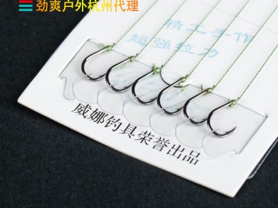 威娜钓具调位分线双钩大力马线子线
