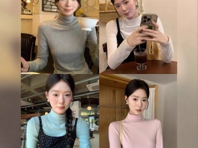 9586内搭天花板 小羊绒双面绒堆堆领