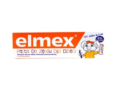 Elmex艾美适牙膏原装进口0-6岁6-12