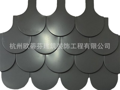 铝镁锰平锁扣鱼鳞板 0.7mm厚30*30 