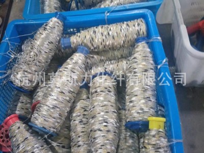 长期现货供应三色金银丝涤纶香肠纱,