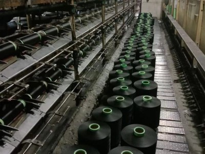 全消光灰色涤纶低弹丝  规格150D/48