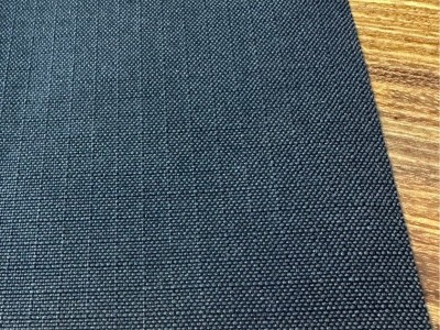 600D五分格黑色Pvc布料 户外家具罩 