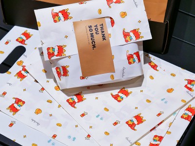 小龙人礼品塑料小袋子加厚衣服袜子