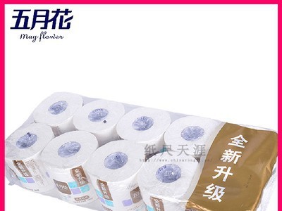 五月花A1131SS三层180克卷纸1提卷筒
