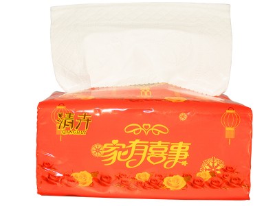清卉喜庆纸巾囍喜字婚宴婚庆结婚专