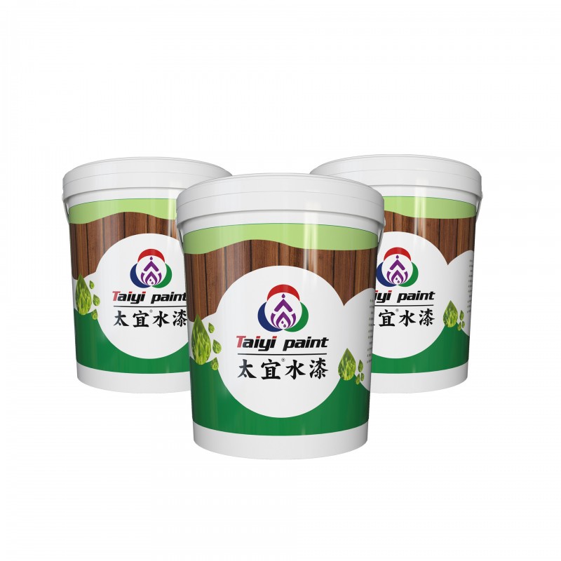 太宜水性耐候木屋透明面漆 户外木屋翻新家具改造漆 木漆涂料油漆