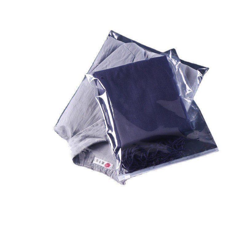 服装拉链袋透明内衣袜子衬衫饰品塑料包装袋衣服收纳袋自封袋批发