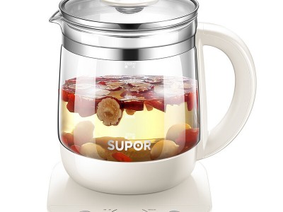 苏泊尔SW-15YJ33养生壶1.5L煮茶器玻