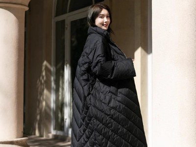 过膝新款冬季加厚羽绒服大被子宽松