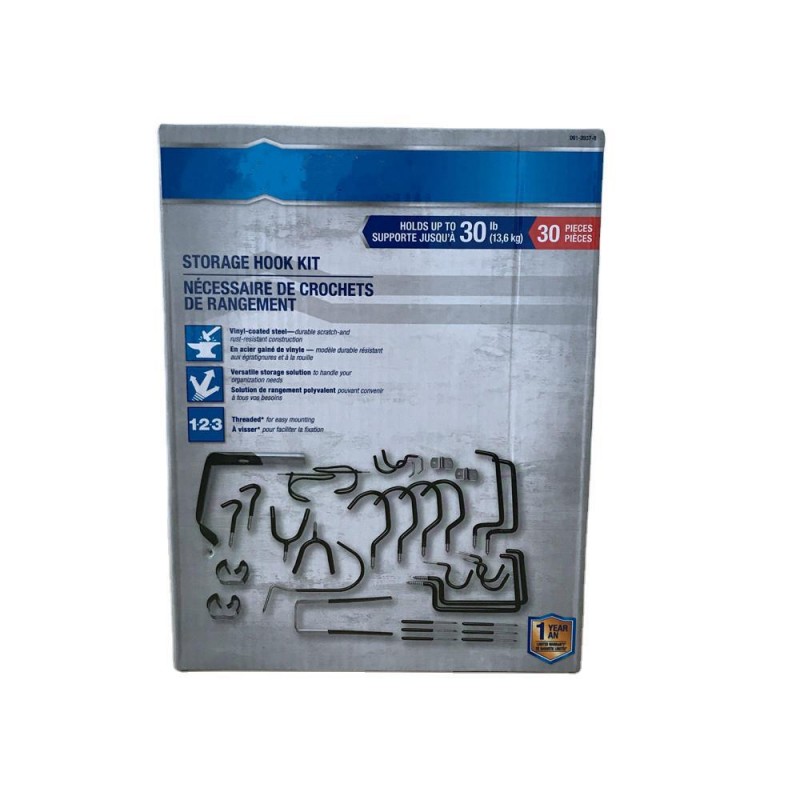 30件套挂钩套装 多种规格钩子组套 storage hook kit