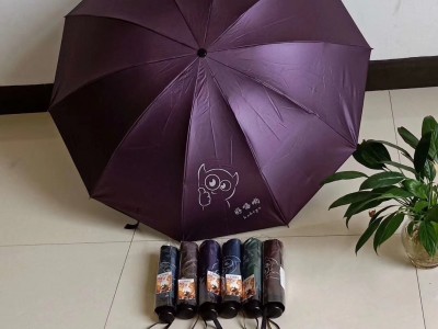 两用晴雨伞手动迷你折叠超轻五折伞