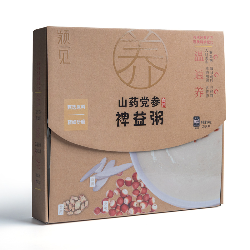 颖见山药党参裨益粥840g五指毛桃谷物粉营养早餐冲饮速食粥