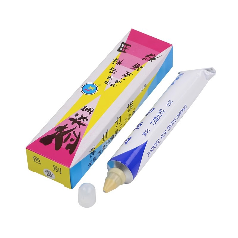 包邮 纺织印染用签标笔防染笔黄油笔牙膏笔标签笔68ml 深圳力雄