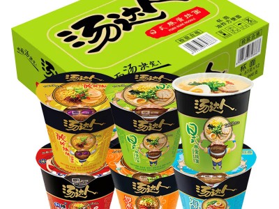 包邮统一汤达人方便面日式豚骨拉面