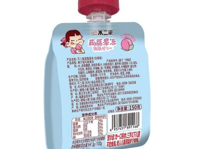 【包邮】不二家蒟蒻吸吸果冻150g结