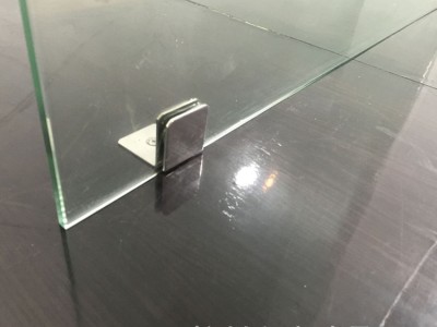 和丰 淋浴屏风6mm钢化玻璃 开放式洗