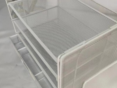 批发铁网金属文件架网状办公桌面收