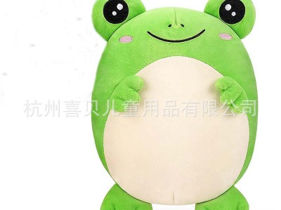 新款卡通青蛙热敷袋可填充亚麻籽樱