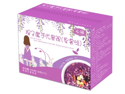 提子魔芋紫薯味代餐麦片粥粉饱腹奶