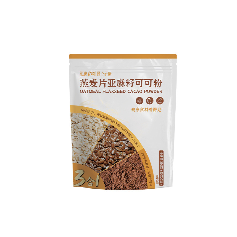 燕麦片亚麻籽可可粉帕梅拉麦片隔夜燕麦杯代餐粉燕麦片代餐批发