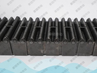 【定制】CL08刮板齿型链条外导49片