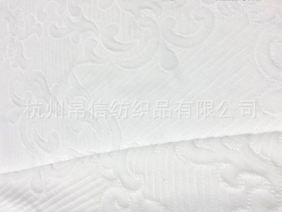 高弹抗起球针织提花乳胶枕床垫防静