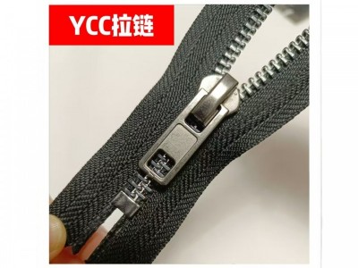 YCC022 8号金属闭口黑镍拉链亚马逊