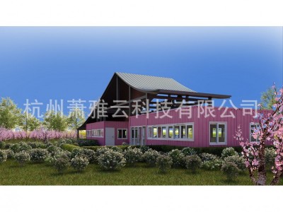 生态农场营地游客接待中心 售票厅 