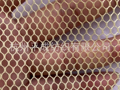 热卖六角网眼布 高尔夫球蜂窝状六角