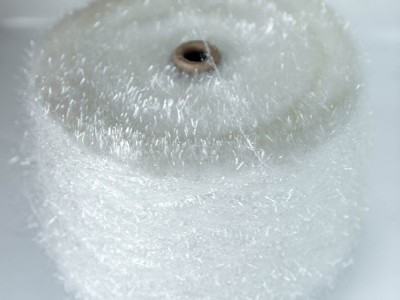 亮片斜毛纱现货花式特种纱线厂家时