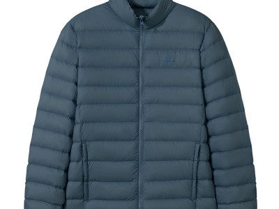拓路者轻薄立领羽绒服男款秋冬鸭绒