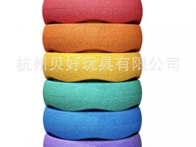 彩虹过河石儿童感统训练器材平衡脚