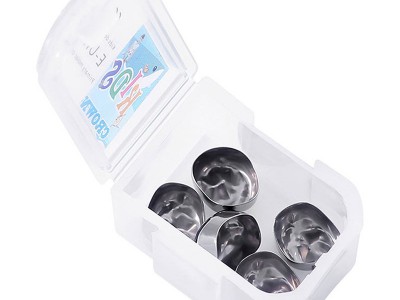 儿童不锈钢金属牙冠临时冠牙科口腔
