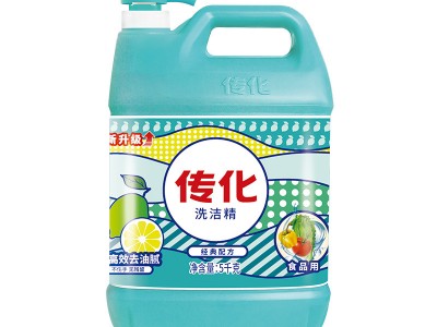 传化洗洁精大桶商用餐饮大瓶5KG一瓶