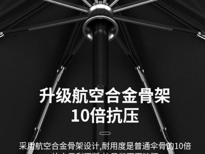 自动折叠雨伞女晴雨两用男大号加固