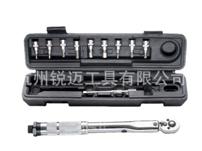 跨境1/4小飞扭力扭矩扳手组套工具11