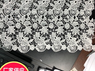新款服装窗帘婚纱连衣裙蕾丝辅料 厂