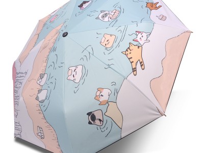 遮阳伞晴雨两用漫画伞防紫外线防晒