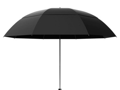 十二骨晴雨两用遮阳伞超大伞面黑胶