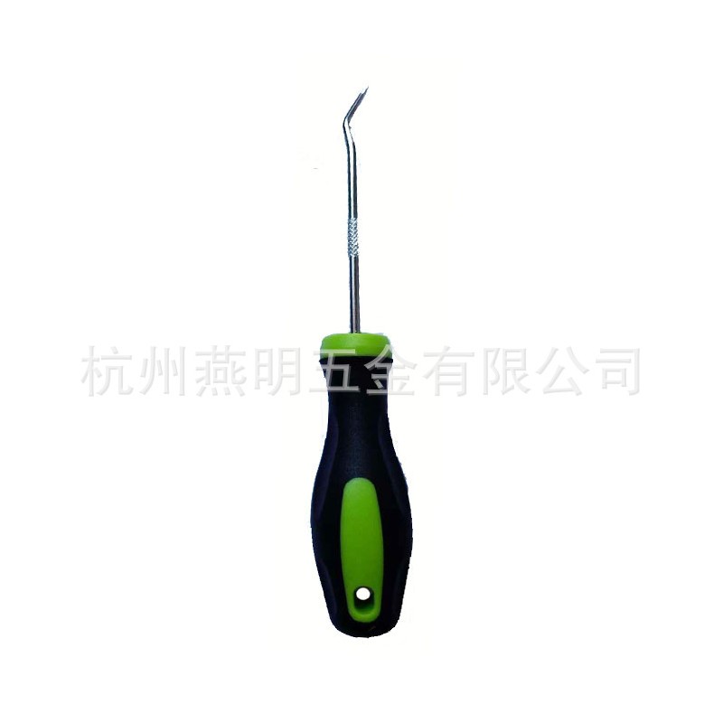 长期供应 绿黑双色柄4件套汽车油封勾子油封拆卸专用工具勾拉油封