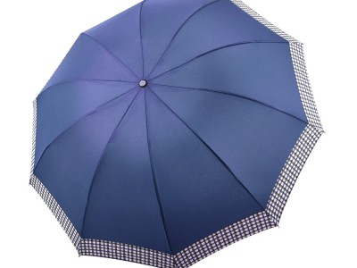 十骨2人撑碰击男士商务接边雨伞加固