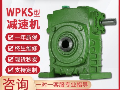 WPKS减速机蜗轮蜗杆减速机单级同轴