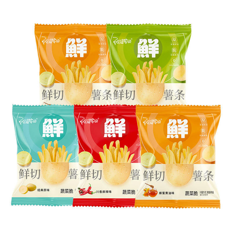 阿婆家的鲜切薯条20g蜂蜜黄油味香脆薯条网红零食餐厅等位小零食