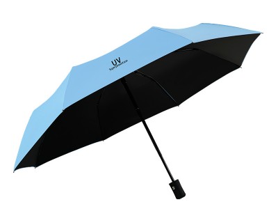 雨伞批发折叠手动水果便携伞黑胶防