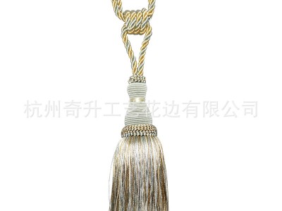 高档欧式窗帘花边挂球手工大号装饰